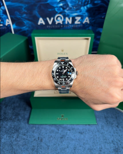 ROLEX GMT II NEGRO OYSTER SUIZO