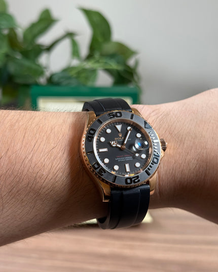 ROLEX YACHT - MASTER OYSTER FLEX GOLD