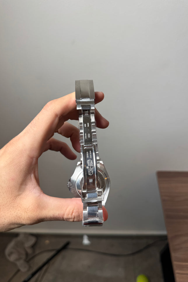 ROLEX YACHT-MASTER ACERO FONDO NEGRO