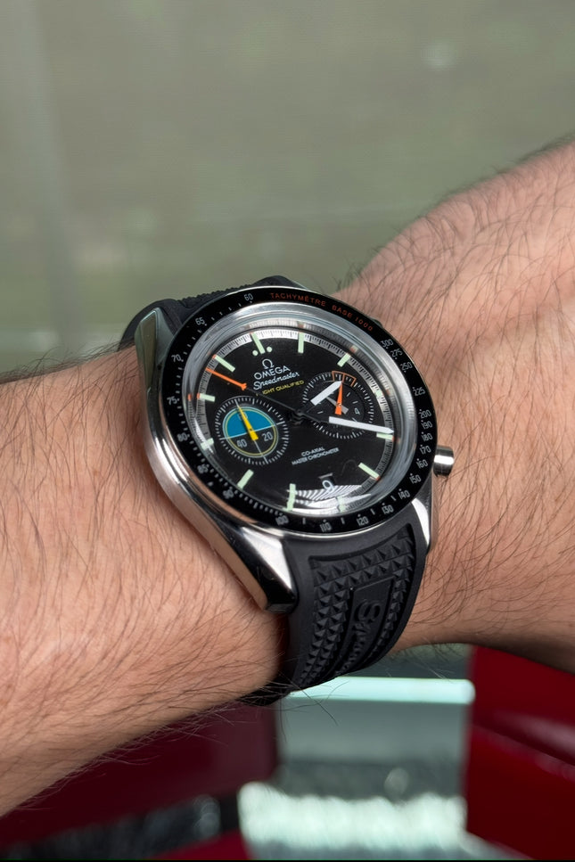 OMEGA SPEEDMASTER PILOT - EXTENSIBLE CAUCHO
