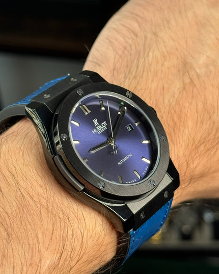 HUBLOT CLASSIC CERAMIC BLUE