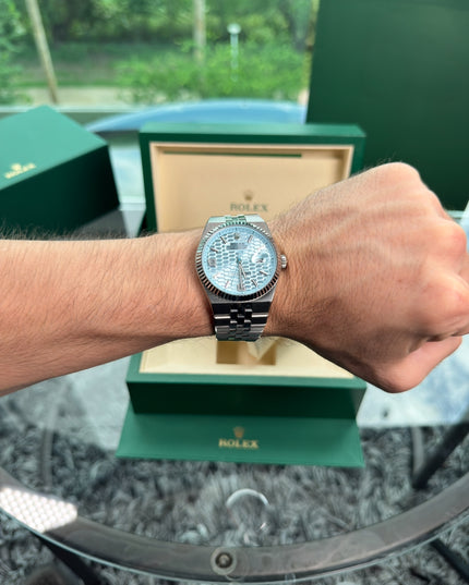 ROLEX LAND-DWELLER 40MM - FONDO AZUL