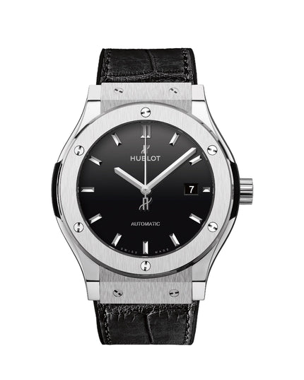 HUBLOT CLASSIC FUSION TITANIUM BLACK SHINY