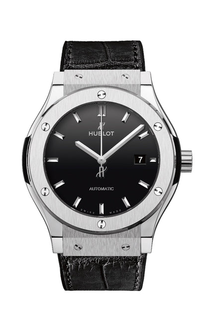 HUBLOT CLASSIC FUSION TITANIUM BLACK SHINY