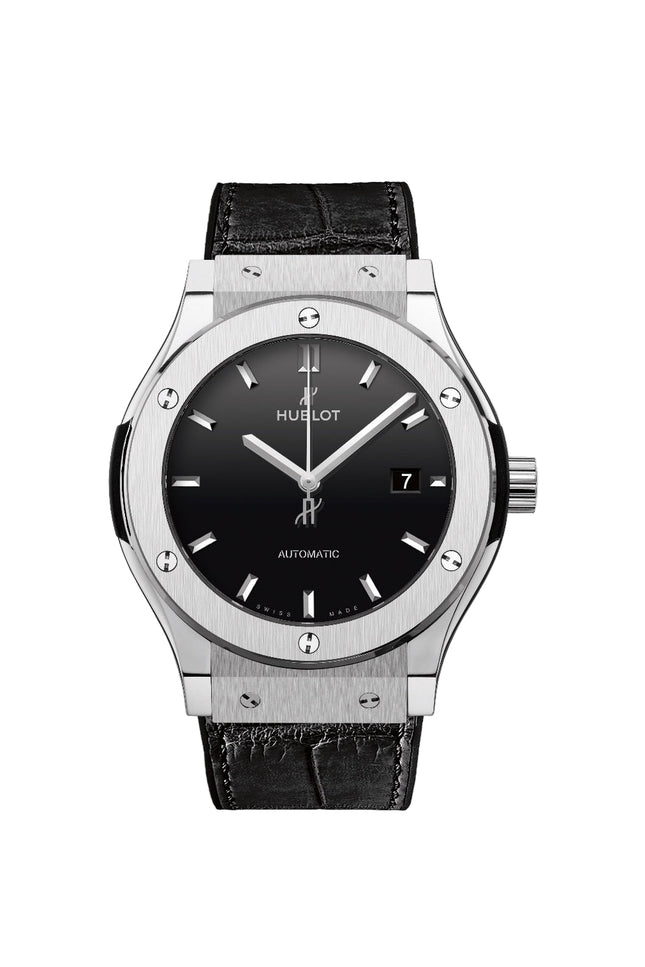 HUBLOT CLASSIC FUSION TITANIUM BLACK SHINY