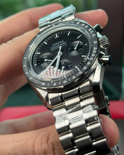 OMEGA SPEEDMASTER 38 SUIZO