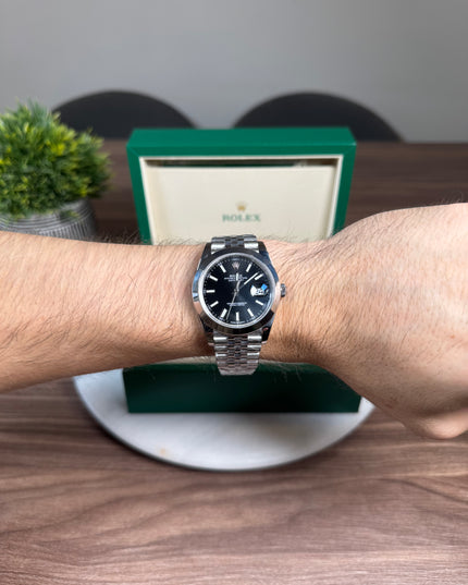 ROLEX DATEJUST NEGRO SUIZO