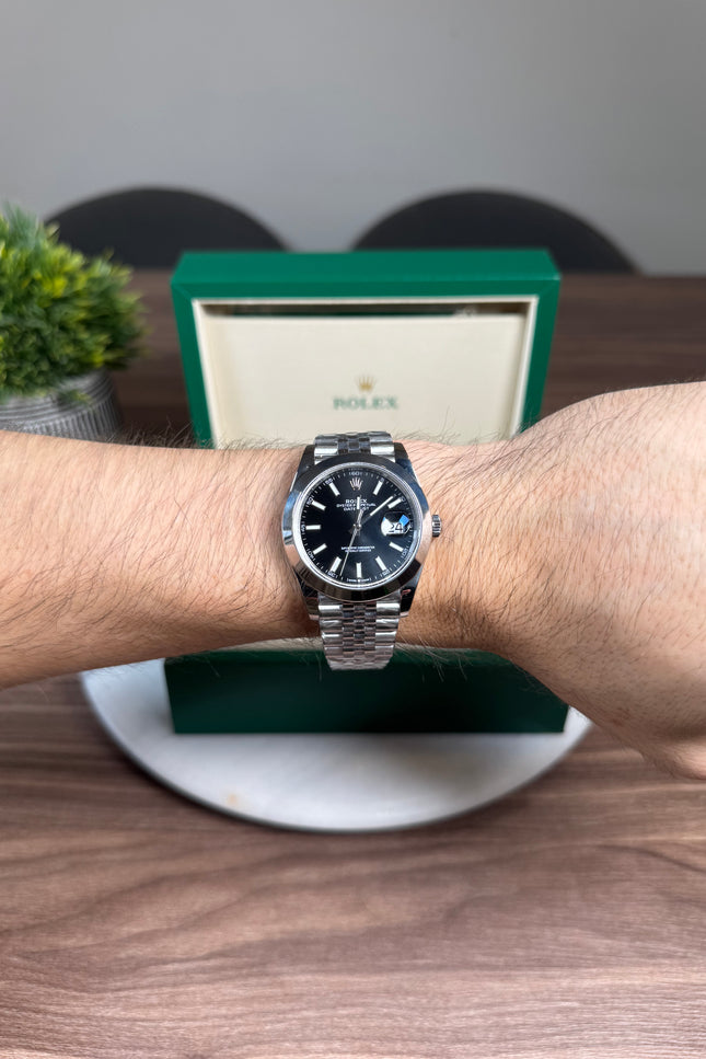 ROLEX DATEJUST NEGRO SUIZO