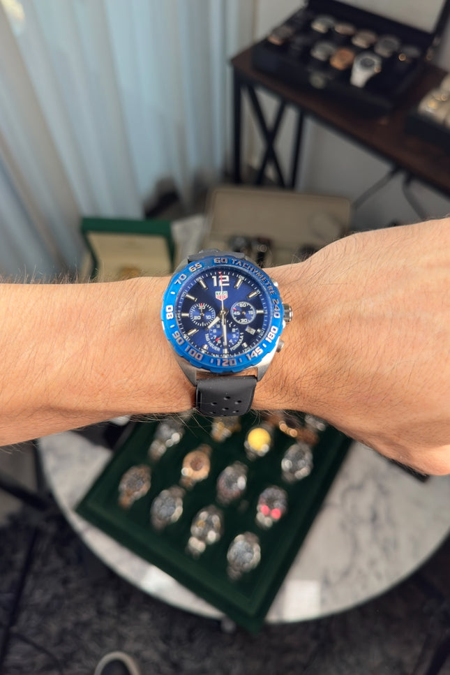 TAG HEUER FORMULA 1  - AZUL CAUCHO