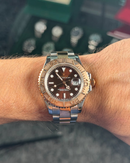 ROLEX YACHT-MASTER 41MM ROSE GOLD