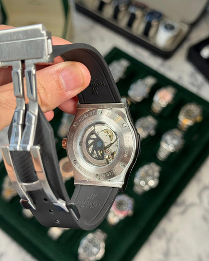 HUBLOT CLASSIC FUSION TITANIUM KING GOLD