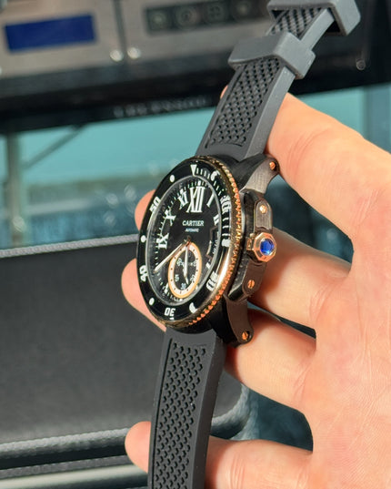 CARTIER DIVER AUTOMATIC - NEGRO