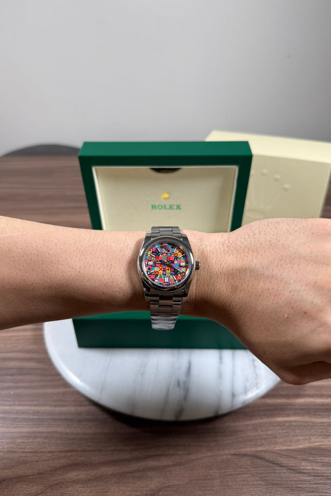 ROLEX OYSTER PERPETUAL CELEBRATION DIAL 
 36 MM