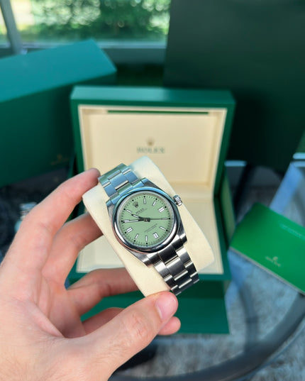ROLEX OYSTER PERPETUAL 36MM - FONDO VERDE