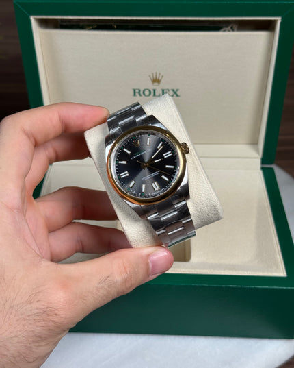 ROLEX OYSTER PERPETUAL TWO TONE SUIZO