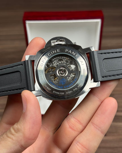 PANERAI LUMINOR QUARANTA LUNA ROSSA BITEMPO