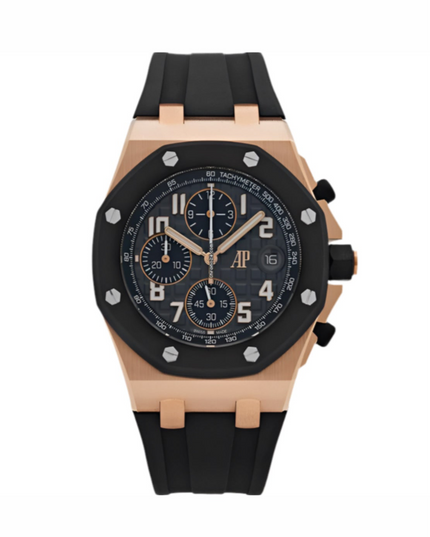 AUDEMARS PIGUET ROYAL OAK ORO ROSA NEGRO CAUCHO
