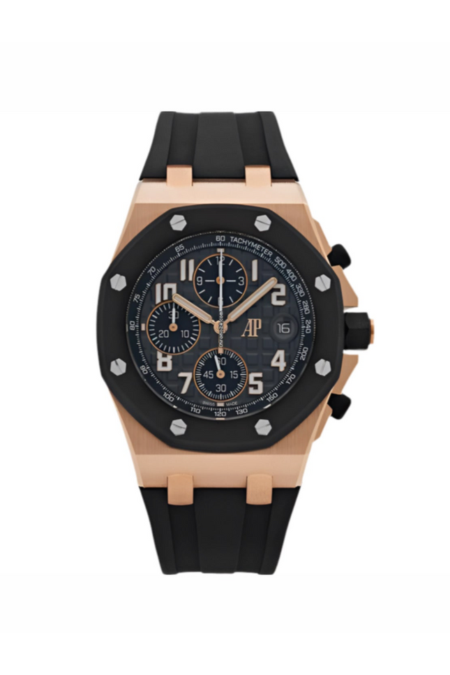 AUDEMARS PIGUET ROYAL OAK ORO ROSA NEGRO CAUCHO