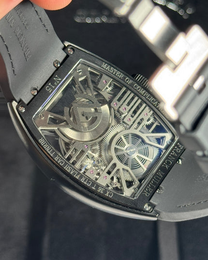 FRANCK MULLER CURVEX SUIZO - NEGRO