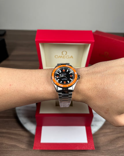OMEGA SEAMASTER PLANET OCEAN 600M - ACERO