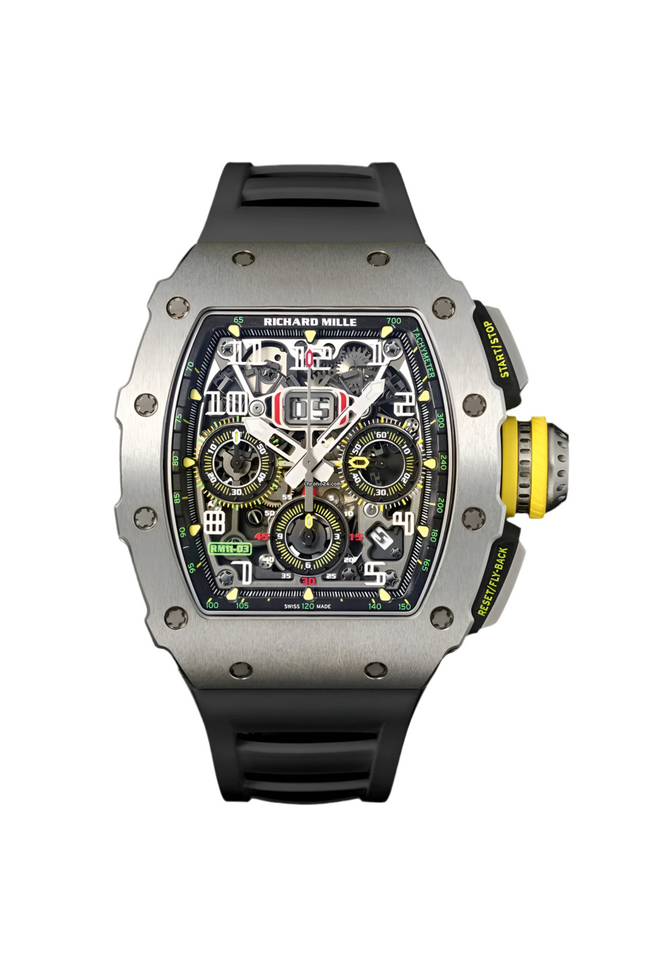 RICHARD MILLE CHRONOGRAPH AUTOMATIC MEN'S WATCH RM 11-03 RG (ACERO)