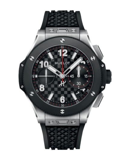 HUBLOT BIG BANG 20TH ANNIVERSARY SILVER CERAMIC SUIZO