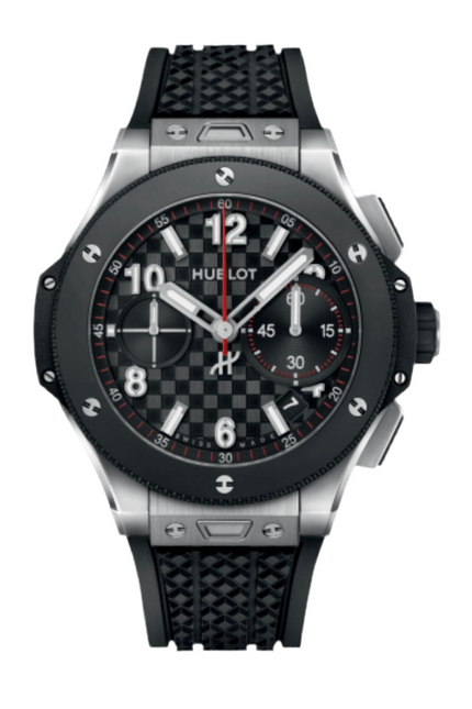 HUBLOT BIG BANG 20TH ANNIVERSARY SILVER CERAMIC SUIZO