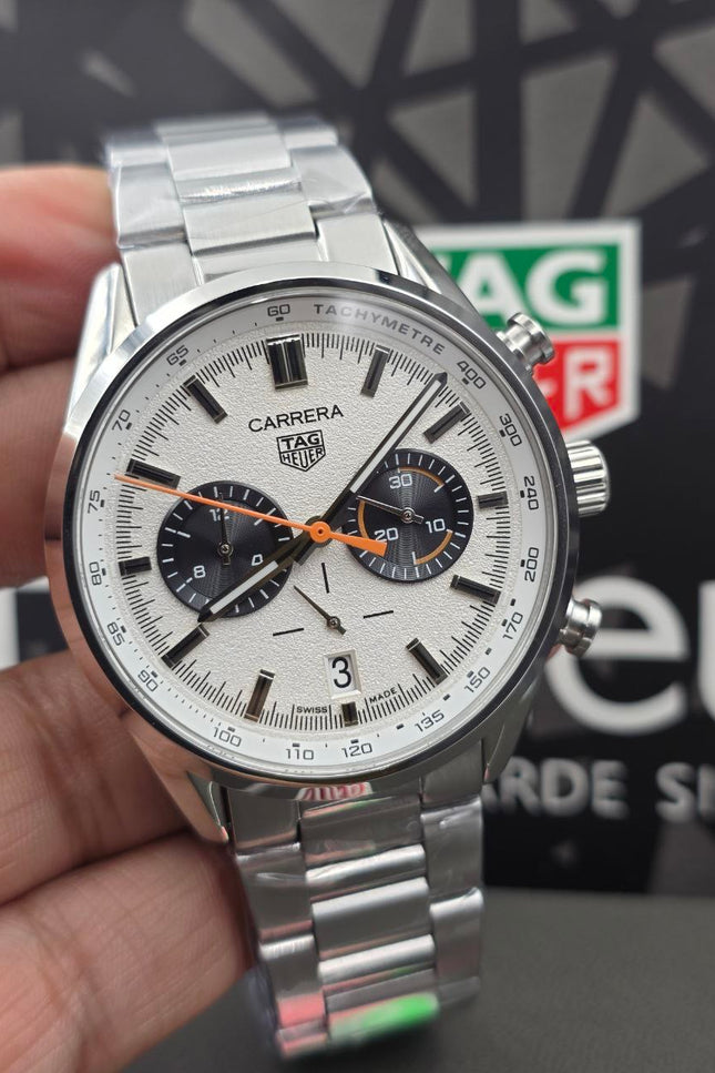 TAG HEUER CARRERA CRONÓGRAFO - BLANCO