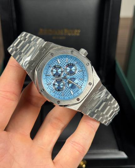 AUDEMARS PIGUET ROYAL OAK CALENDAR - BLUE DIAL