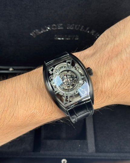 FRANCK MULLER CURVEX SUIZO - NEGRO