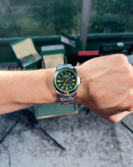 ROLEX MILGAUSS NEGRO SUIZO