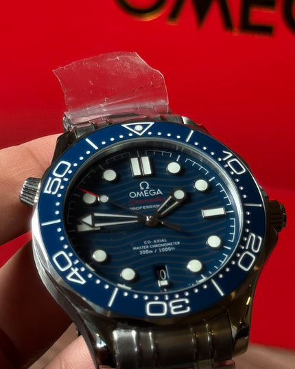 OMEGA SEAMASTER DRIVER 300M AUTOMÁTICO - FONDO AZUL SUIZO