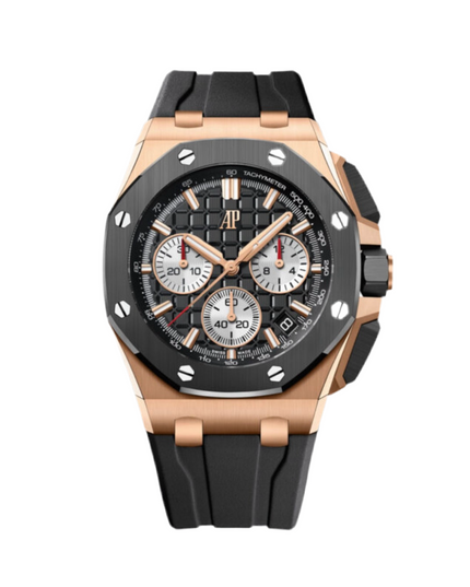 AUDEMARS PIGUET ROYAL OAK OFFSHORE CRONÓGRAFO SUIZO - NEGRO ROSE GOLD