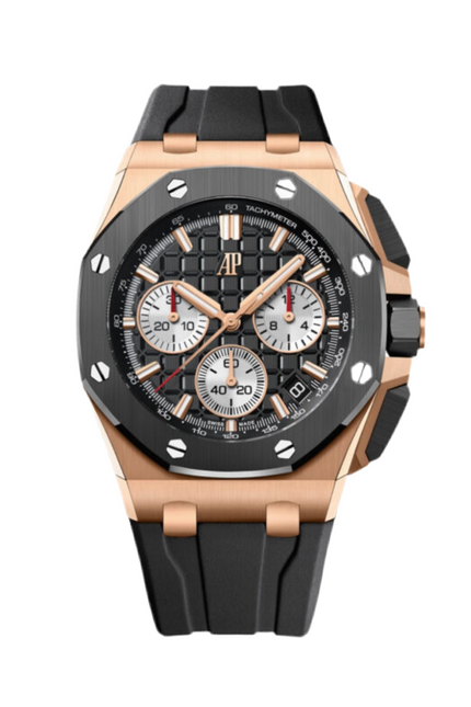 AUDEMARS PIGUET ROYAL OAK OFFSHORE CRONÓGRAFO SUIZO - NEGRO ROSE GOLD