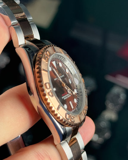 ROLEX YACHT-MASTER 41MM ROSE GOLD