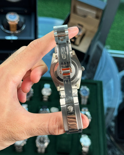 ROLEX DATEJUST 41 SUIZO - FONDO AZUL