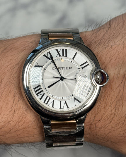 CARTIER BALLON BLEU ROSE GOLD 40MM