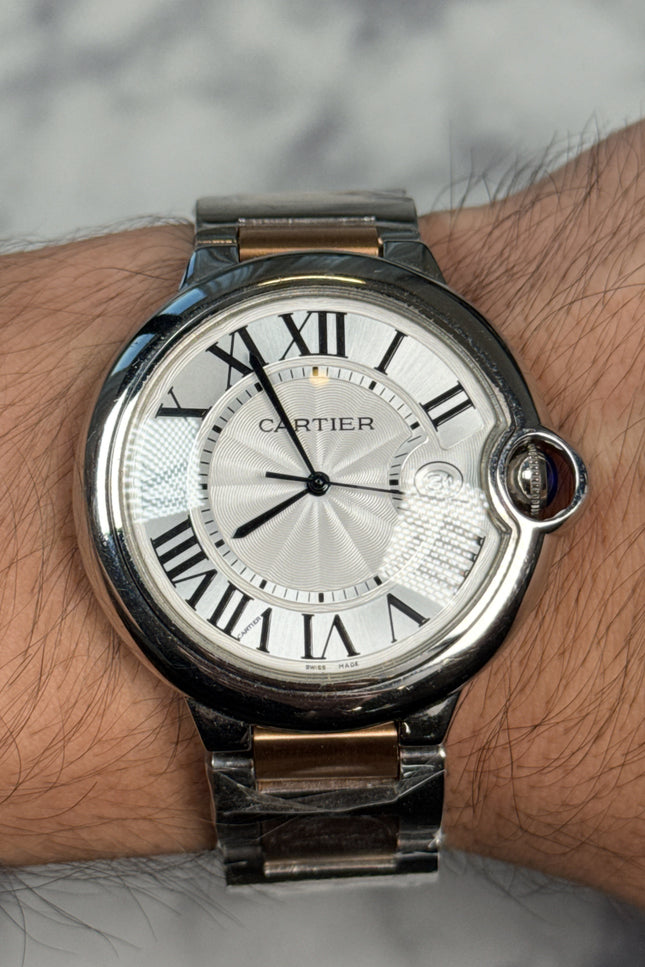 CARTIER BALLON BLEU ROSE GOLD 40MM