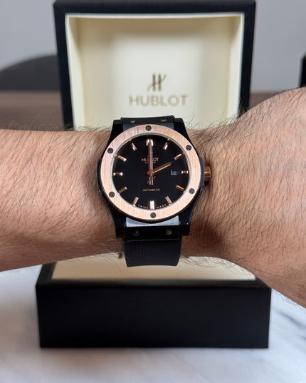 HUBLOT CLASSIC FUSION CERAMIC KING GOLD
