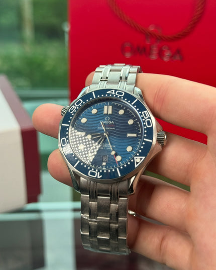 OMEGA SEAMASTER DRIVER 300M AUTOMÁTICO - FONDO AZUL