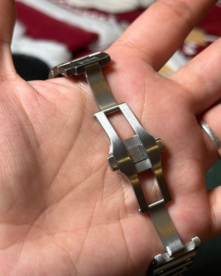 CARTIER SANTOS SUIZO DOBLE EXTENSIBLE - PLATEADO