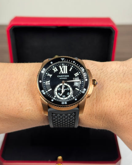 CARTIER DIVER AUTOMATIC - NEGRO/ROSEGOLD