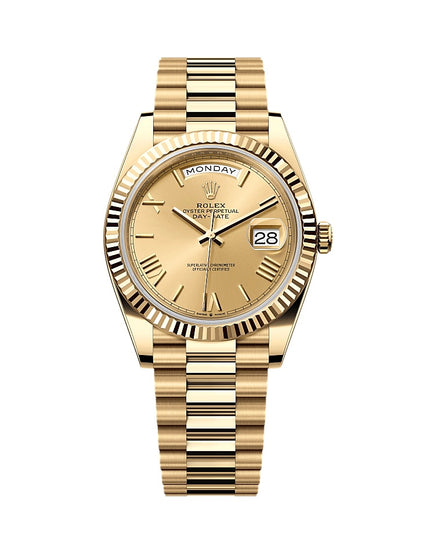 ROLEX DAY-DATE 40 SUIZO - DORADO