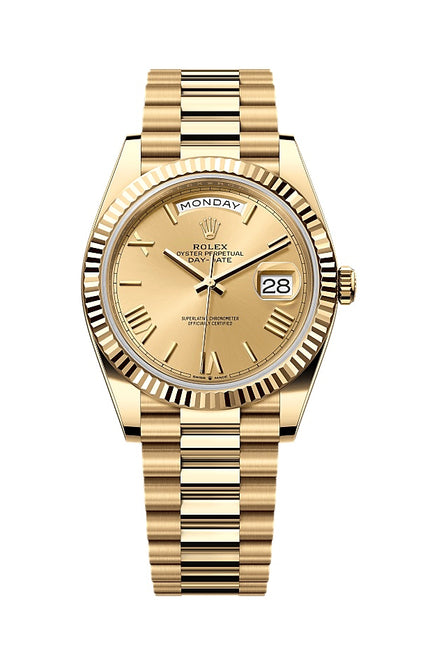 ROLEX DAY-DATE 40 SUIZO - DORADO