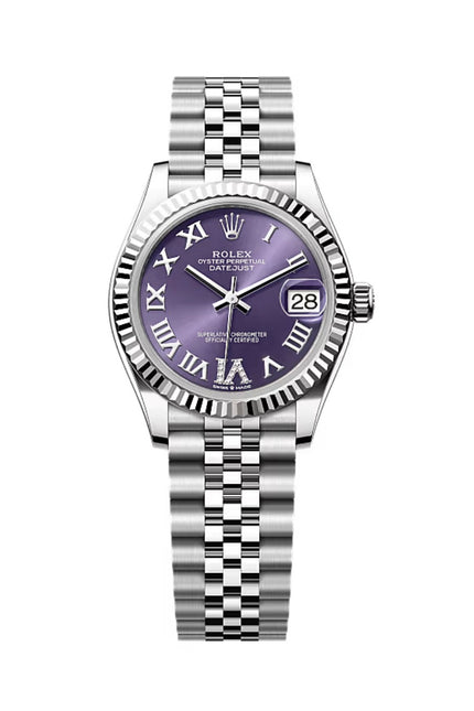 ROLEX DATEJUST DAMA 36MM VIOLETA SUIZO DIAMANTES