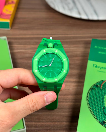 AUDEMARS PIGUET x SWATCH ROYAL POP GREEN EIGHT