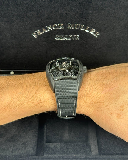 FRANCK MULLER GRAND CENTRAL TURBILLON  SUIZO - NEGRO