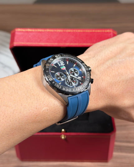 TAG HEUER FORMULA 1  - AZUL CAUCHO