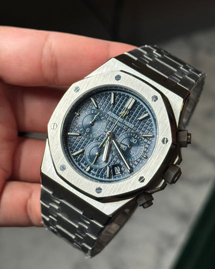 AUDEMARS PIGUET ROYAL OAK CHRONO - FONDO AZUL