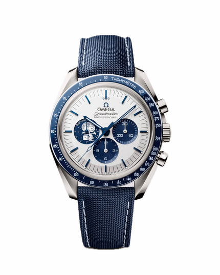 OMEGA SPEEDMASTER SERIE DE ANIVERSARIO SNOOPY - AZUL